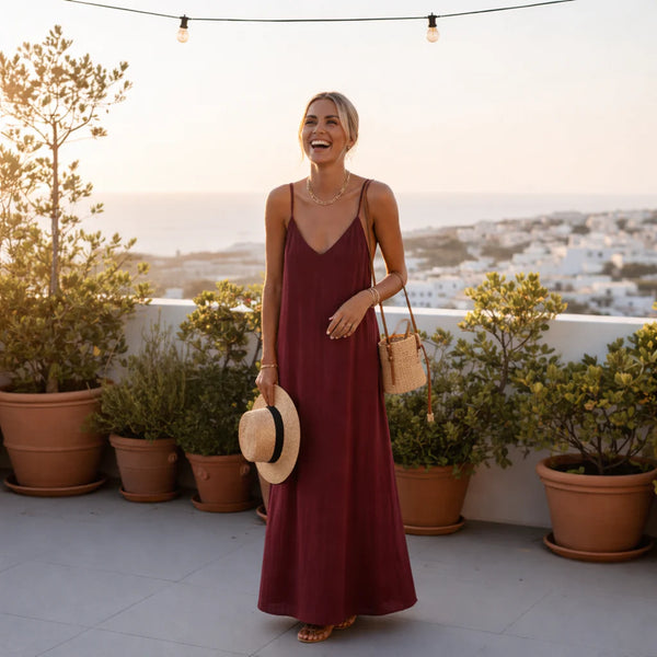 Evara Flowing Maxi Dress