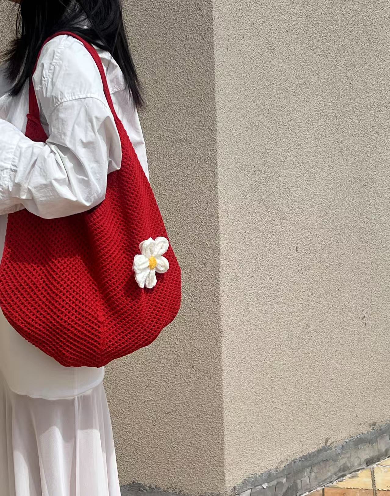 Knitted Tote Bag